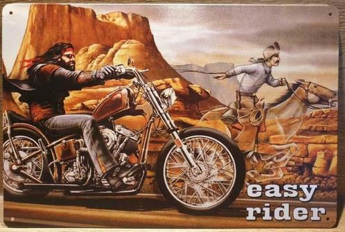 Easy rider reclamebord, Verzamelen, Merken en Reclamevoorwerpen, Nieuw, Verzenden