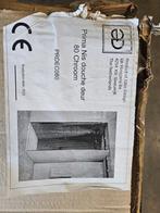 Nisdeur | BWS | Marip | 6mm | 80x190 cm | Mat Chroom helder, Ophalen of Verzenden, Nieuw, Chroom, Bad