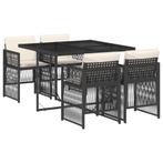 Tuinset Beige - 5-delig | Retourdeal | 50% Korting!, 4 zitplaatsen, Rotan, Nieuw, Ophalen of Verzenden