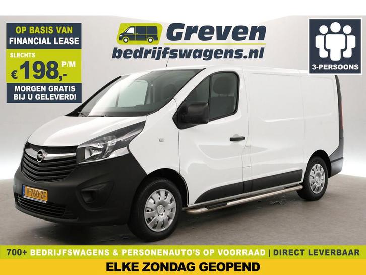 Opel Vivaro 1.6 CDTI L1H1 | Airco | Cruise | 3-Zits |, Auto's, Bestelauto's, Te koop, Handgeschakeld, Financial lease, Diesel
