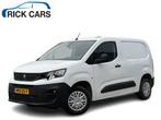 Peugeot Partner 1.5 BlueHDI 100PKPremium EURO 6, Auto's, Bestelauto's, Stof, Gebruikt, Wit, Dealer onderhouden