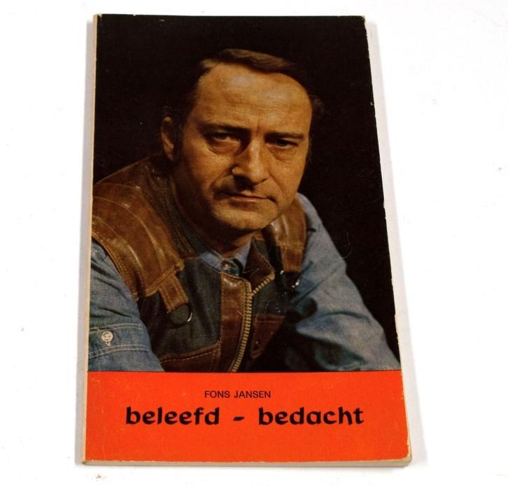 Boek Fons Jansen - Beleefd Bedacht CA516, Boeken, Humor, Gelezen, Verzenden