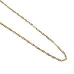 Halsketting - 18 karaat Geel goud, Witgoud, Nieuw