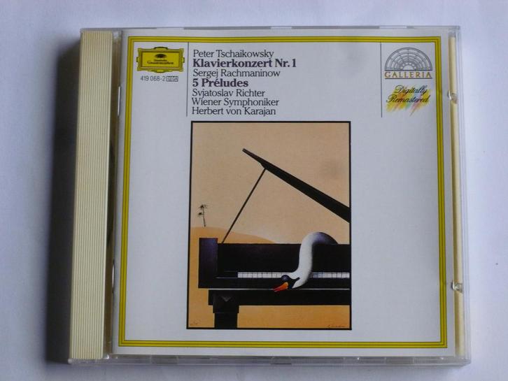 Tschaikowsky - Klavierkonzert 1 / Svjatoslav Richter, Cd's en Dvd's, Cd's | Klassiek, Zo goed als nieuw, Verzenden