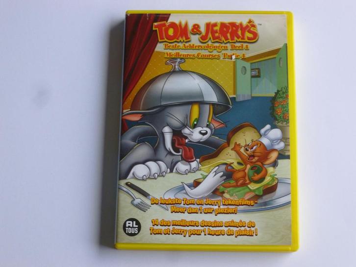 Tom & Jerrys - Beste Achtervolgingen Deel 4 (DVD), Cd's en Dvd's, Dvd's | Kinderen en Jeugd, Zo goed als nieuw, Verzenden