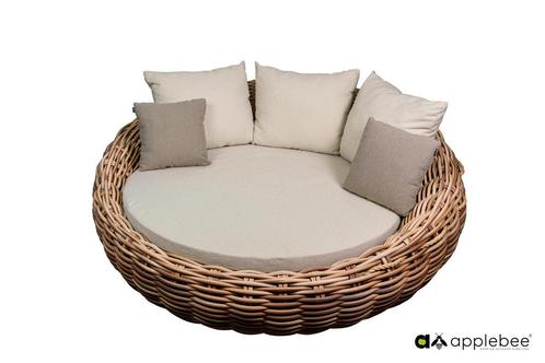 Apple Bee Cocoon loungebed Bouclé |, Tuin en Terras, Tuinsets en Loungesets, Ophalen of Verzenden