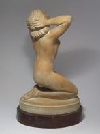 Donáth Ceramics - sculptuur, Art Deco Lady Sculpture (45cm), Antiek en Kunst, Antiek | Glas en Kristal