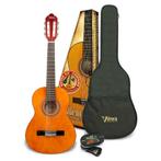 Valencia VC102K klassieke gitaar pakket: 1/2 gitaar met, Muziek en Instrumenten, Snaarinstrumenten | Gitaren | Akoestisch, Ophalen of Verzenden