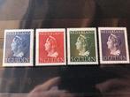 Nederland 1946 - Koningin Wilhelmina NVPH nrs: 346/349 type, Gestempeld