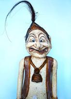 Javanese wooden puppet character - 80 cm - Indonesië, Antiek en Kunst