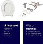 Plieger Royal Toiletbril – Universeel - Wc Bril Wit – Wc, Ophalen of Verzenden, Zo goed als nieuw