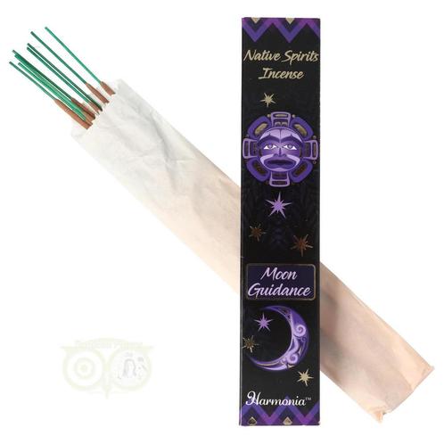 Native spirits wierook Maan - Jasmijn  -12 sticks, Huis en Inrichting, Woonaccessoires | Kandelaars en Kaarsen, Nieuw, Verzenden