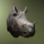 Indische Neushoorn Replica, Verzamelen, Ophalen of Verzenden, Nieuw, Wild dier, Opgezet dier