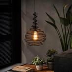 *WOONWINKEL* Hanglamp Zwart Staaldraad, Huis en Inrichting, Lampen | Hanglampen, Verzenden, Nieuw