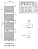 Heka Sierradiator Wit 1817X600 Midden/Onder Aansluiting, Doe-het-zelf en Verbouw, Verwarming en Radiatoren, Ophalen of Verzenden