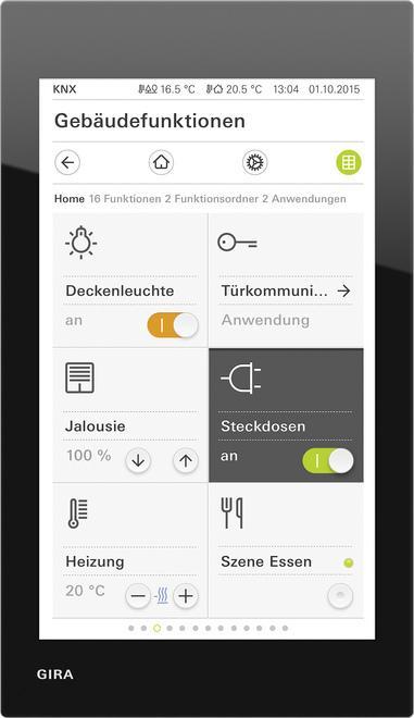 Gira G1 Multi-Bedienings Element Bussysteem - 207705, Doe-het-zelf en Verbouw, Elektra en Kabels, Overige typen, Nieuw, Verzenden