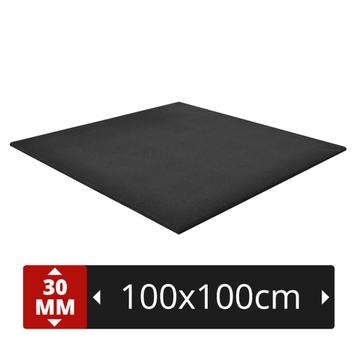 Be fit pro 100x100x30 zwart fijn heavy duty sportvloer matte beschikbaar voor biedingen