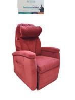 Fitform Vario 570 Sta- Op stoel rood stof met ILP rug, Huis en Inrichting, Fauteuils, Minder dan 75 cm, Minder dan 50 cm, Stof