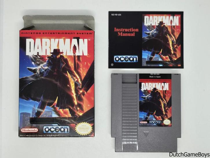 Nintendo NES - Darkman - USA - VGC, Spelcomputers en Games, Games | Nintendo NES, Gebruikt, Verzenden