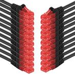 25 stuks | Netwerkkabel | Cat6 U/UTP | 0.5 meter (Zwart), Verzenden, Nieuw