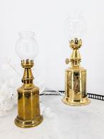 Paire de lampes Pigeon et Clamfor fonctionnelle XlX ème