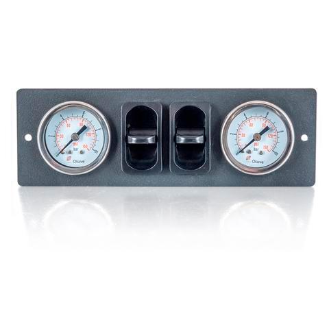 Renault Master X70 ISO DIN 1 Manometer paneel Ø 40 mm 2-weg, Auto-onderdelen, Ophanging en Onderstel, Nieuw, Renault, Verzenden
