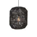 Retro hanglamp zwart 40 cm - Lina Hive, Huis en Inrichting, Lampen | Hanglampen, Nieuw, Overige materialen, Retro, 75 cm of meer