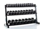 Hexa Dumbbells voordeelset 240 kg met Dumbellrek hex Dumbell, Nieuw, Benen, Ophalen of Verzenden