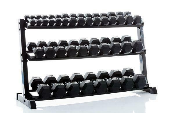Hexa Dumbbells voordeelset 240 kg met Dumbellrek hex Dumbell, Sport en Fitness, Fitnessmaterialen, Nieuw, Armen, Benen, Borst
