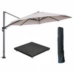 Garden Impressions Hawaii zweefparasol Ø350 cm carbon black, Verzenden, Nieuw