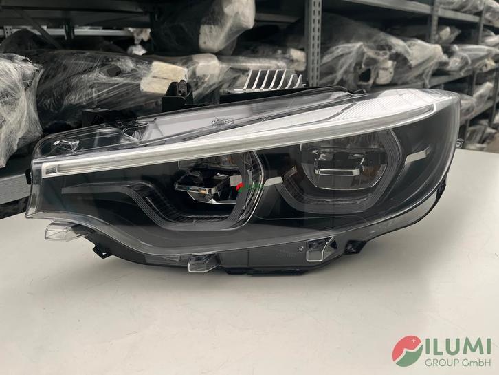 BMW F32 F33 F36 F80 VOLLLED KOPLAMP LINKS KPL 8738705, Auto-onderdelen, Verlichting, Gebruikt, BMW, Verzenden