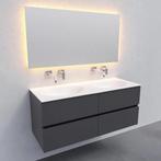 Badkamermeubel Solid Surface AQS Stockholm 120x46 cm Dubbel, Huis en Inrichting, Badkamer | Badkamermeubels, Ophalen of Verzenden