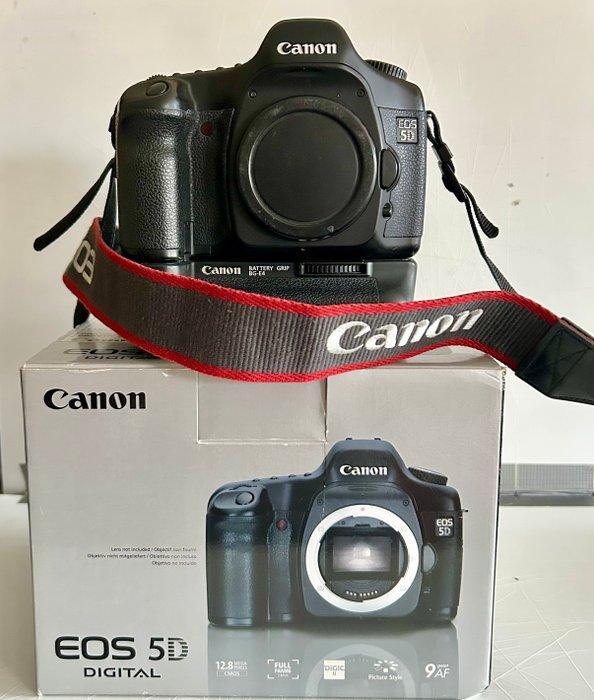 Canon EOS 5D + BG-E4 + Speedlite 430EZ + Acc. Digitale, Audio, Tv en Foto, Fotocamera's Digitaal