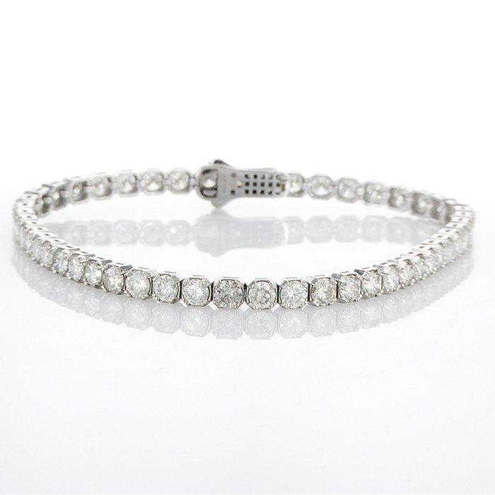 Zonder Minimumprijs - Armband - 14 karaat Witgoud - 6.75ct., Sieraden, Tassen en Uiterlijk, Armbanden