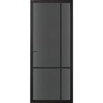 Skantrae binendeur SSL 4007/4009 83x211,5 Stomp Rookglas, Doe-het-zelf en Verbouw, Deuren en Horren, Ophalen of Verzenden, Zo goed als nieuw
