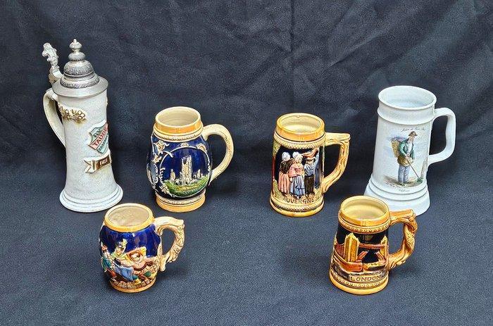 Bareuther Waldsassen Bavaria / NEM - Bierpul (6) -, Antiek en Kunst, Antiek | Speelgoed