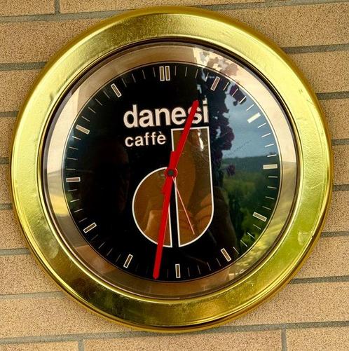 Reclamebord - Glas, hard plastic met een glanzende metallic, Antiek en Kunst, Antiek | Wandborden en Tegels