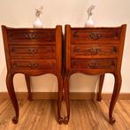 Nachtkastje (2) - Hout - Stijl Louis XV, Antiek en Kunst, Antiek | Overige Antiek