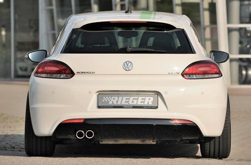 Rieger diffuser voor R-Line achterbumper | Scirocco 3 (13):, Auto-onderdelen, Carrosserie en Plaatwerk, Nieuw, Volkswagen, Ophalen of Verzenden