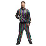 Regenboog Trainingspak Fout Heren, Kleding | Heren, Carnavalskleding en Feestkleding, Verzenden, Nieuw