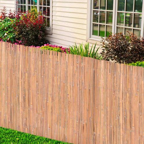 vidaXL Scherm 1000x70 cm bamboe, Tuin en Terras, Schuttingen, Nieuw, Hout, Verzenden