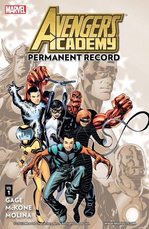 Avengers Academy Volume 1: Permanent Record, Boeken, Strips | Comics, Zo goed als nieuw, Verzenden