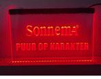 Sonnema neon bord lamp LED verlichting reclame lichtbak bier, Verzenden, Nieuw