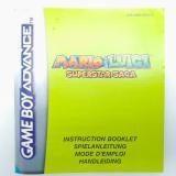 Mario &amp; Luigi Superstar Saga Handleiding Lelijk Eendje, Spelcomputers en Games, Spelcomputers | Nintendo Game Boy, Gebruikt