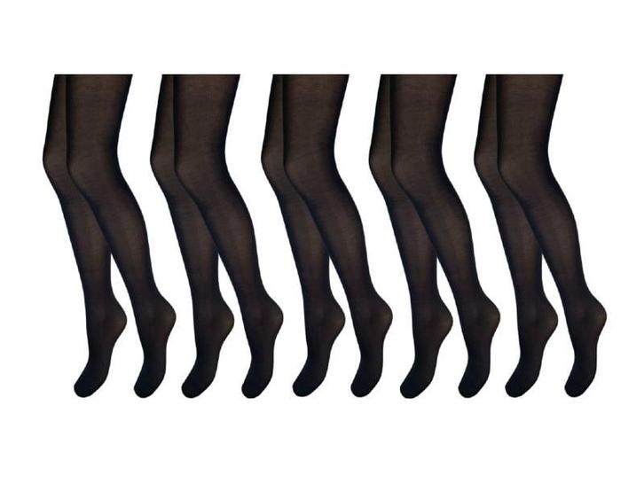 Panty - 5-Pack - 40 Denier - Zwart, Kleding | Dames, Leggings, Maillots en Panty's, Verzenden