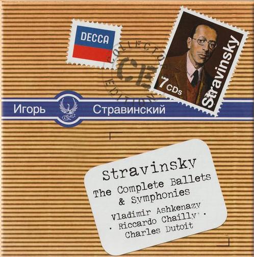 cd digi - Stravinsky (BOX) - Vladimir Ashkenazy Â· Riccar., Cd's en Dvd's, Cd's | Klassiek, Zo goed als nieuw, Verzenden