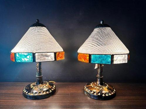 La Cangrande - Tafellamp - Muranoglas - Tafel-lampen met, Antiek en Kunst, Curiosa en Brocante