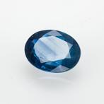 1 pcs Blauw Saffier - 2.07 ct - Antwerp Laboratory for, Sieraden, Tassen en Uiterlijk, Edelstenen, Nieuw