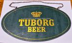 Tuborg Beer - Oude Sign - Reclamebord - IJzer