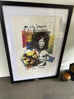 Artprint Herman Brood Mick jagger Rolling Stones, 1993, Nieuw